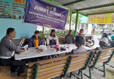 Peningkatan Layanan Jum’at Curhat Unit Kamsel Satlantas Polresta Bukittinggi.