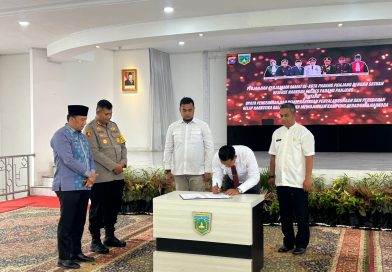 Sat Resnarkoba Polres Padang Panjang Bersama Camat Se Kota Padang Panjang  Transformasi Kampung Narkoba .