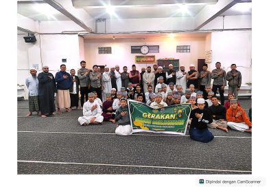 Gerakan Subuh Berjamaah (GSB) Personel Sat Resnarkoba Polres Padang Panjang