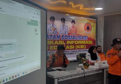 BPBD Kota Bukittinggi Adakan Sosialisasi Tentang Rawan Bencana Di Kelurahan Bukik Cangang